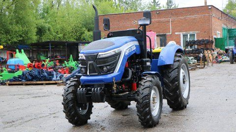 Мінітрактор ДМТЗ 255XL повнопривідний, широка резина,примусова гідравліка 74 фото
