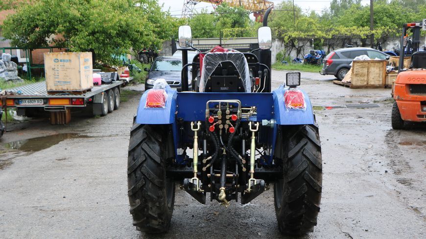 Мінітрактор ДМТЗ 255XL повнопривідний, широка резина,примусова гідравліка 74 фото
