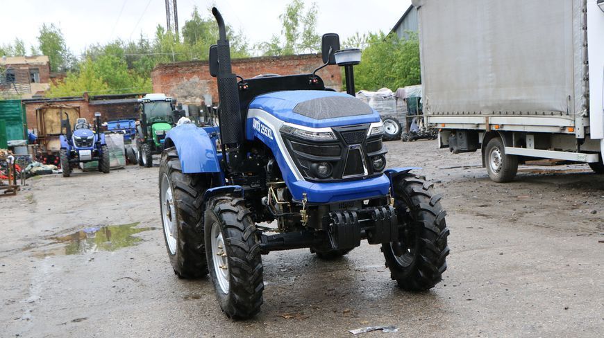 Мінітрактор ДМТЗ 255XL повнопривідний, широка резина,примусова гідравліка 74 фото