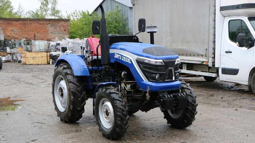 Мінітрактор ДМТЗ 255XL повнопривідний, широка резина,примусова гідравліка 74 фото