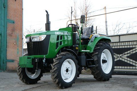 Мінітрактор EUROFENG 554 XL з реверсом, два циліндра на 1000 кг, вага 2000 кг , широка резина , 2х дискове зчеплення 1998 фото