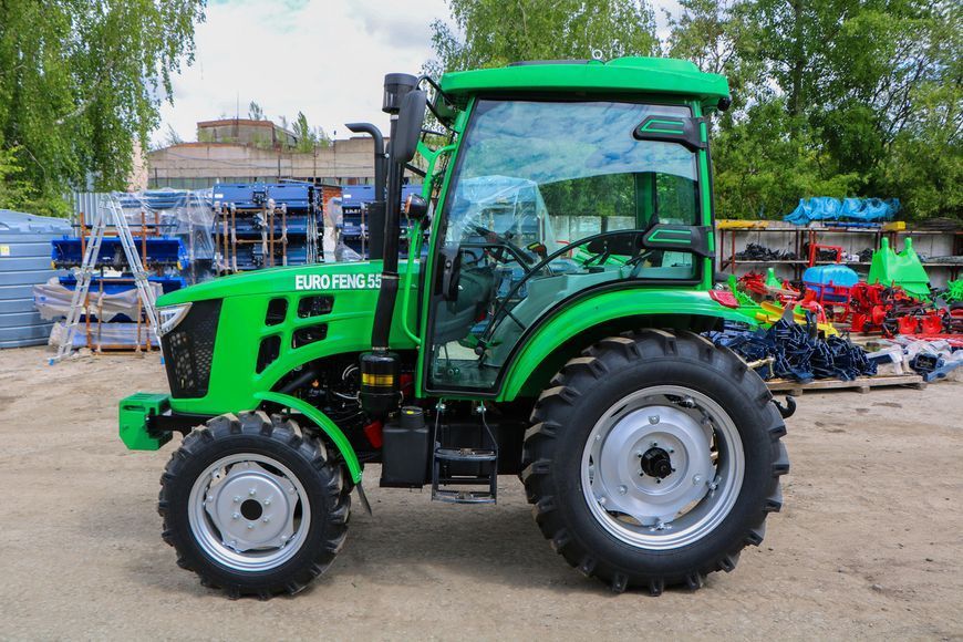 Мінітрактор EUROFENG 554 XLС з реверсом,кондиціонером, широка резина, навіска на 1000 кг 1999 фото