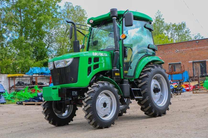Мінітрактор EUROFENG 554 XLС з реверсом,кондиціонером, широка резина, навіска на 1000 кг 1999 фото
