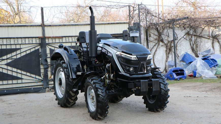 Мінітрактор ДМТЗ 244НХ , повнопривідний , широкі шини, прижимна гідравліка 119 фото