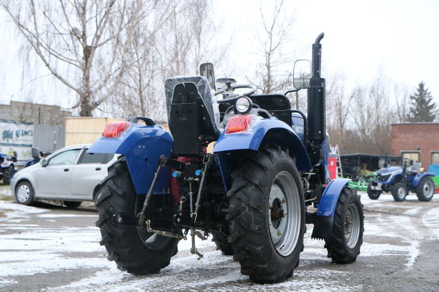 Мінітрактор ДМТЗ 255X , повнопривідний, редукторний міст, широка колія 109 фото