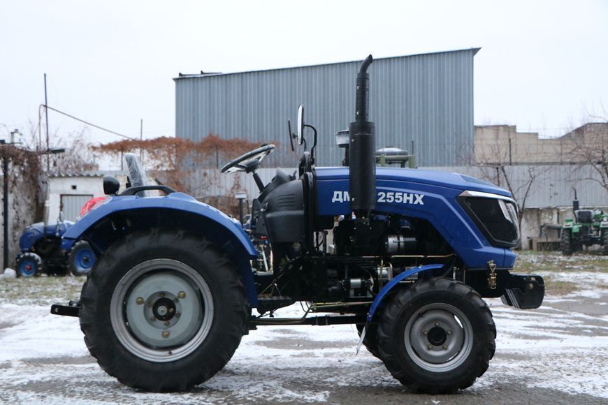 Мінітрактор ДМТЗ 255X , повнопривідний, редукторний міст, широка колія 109 фото