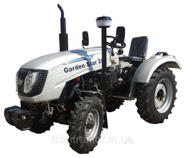 Трактор GARDEN STAR 244 потужністю 24 к. с. із повним приводом 4х4 та ВОМом 104 фото