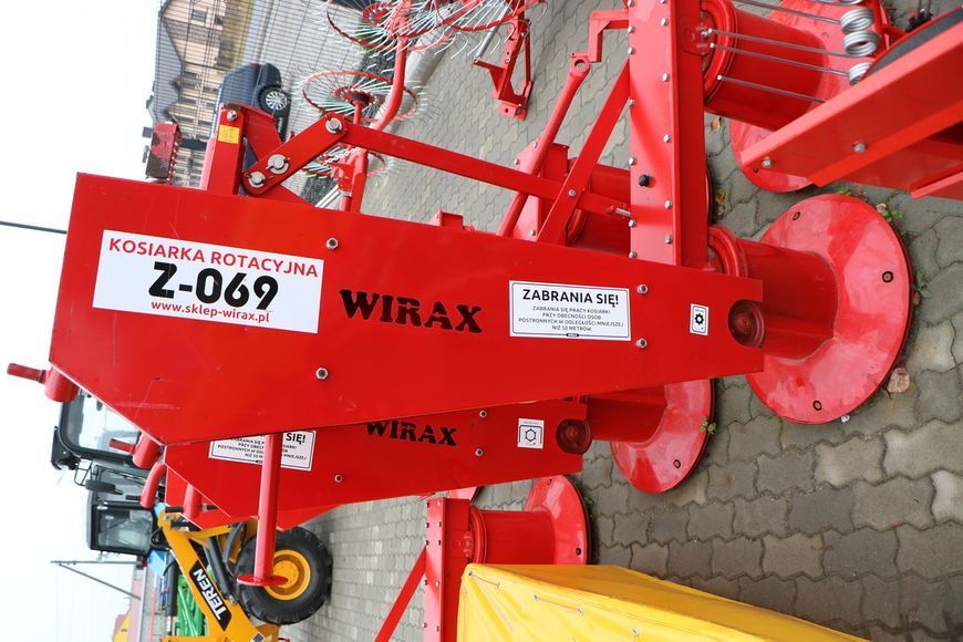 Роторна косарка на мінітрактор Wirax, Lisicki (Віракс, Лісічки) 1,25 м/1,35 м/1,65 м, Польща 78 фото